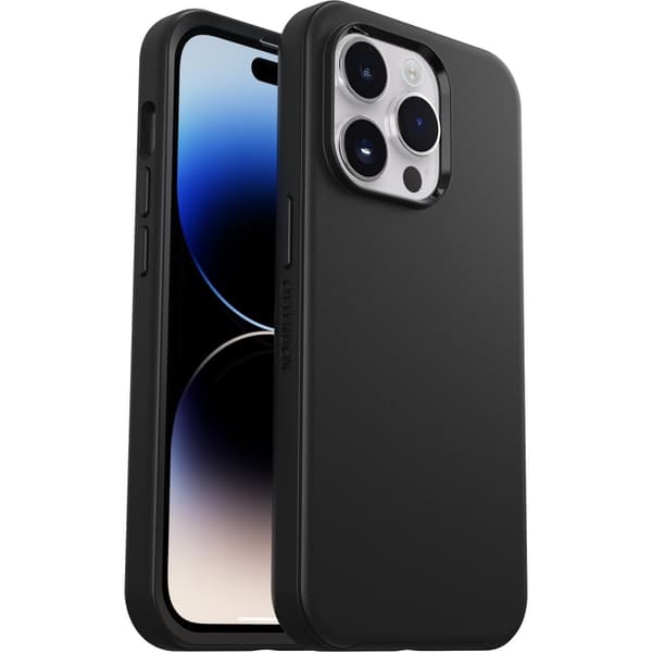 OtterBox Symmetry Plus - Matkapuhelimen takakuori - MagSafelle - yhteensopiva MagSafen kanssa - polykarbonaatti, synteettiset kuidut, 50 % kierrätetty