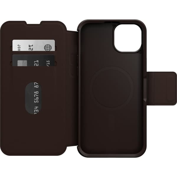 OtterBox Strada MagSafe NERDS Espresso Brown Skyddsfodral för mobiltelefon (77-93563)