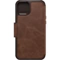 Miniatyrbild 1 av 3: OtterBox Strada MagSafe NERDS Espresso Brown Skyddsfodral för mobiltelefon (77-93563)