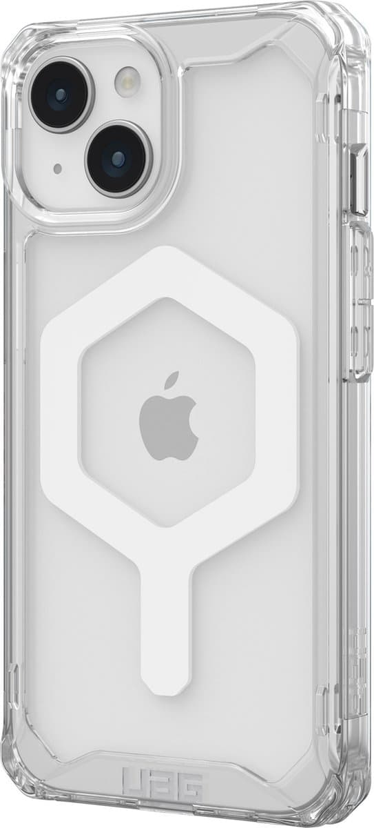 UAG - Plyo Mag iPhone 15 -kotelo - läpinäkyvä/valkoinen