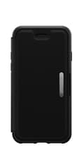 Miniatyrbild 3 av 7: OtterBox Strada Series - flip-mobilfodral - läder - midnattssvart - för Apple iPhone 7, 8, SE (2:a generationen), SE (3:e generationen)