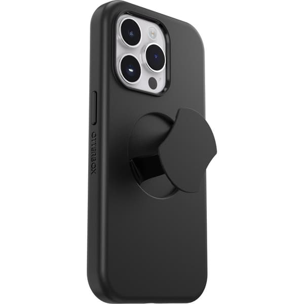 OtterBox OtterGrip Symmetry Cover med MagSafe til Apple iPhone 14 Pro sort (77-89350)