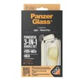 Miniatyrbillede 5 af 7: PanzerGlass™ 3-i-1 sæt iPhone 15 Plus - Apple - Apple - iPhone 15 Plus - Tør applikation - Stødsikker - Gennemsigtig - 1 stk (B1174+2811)