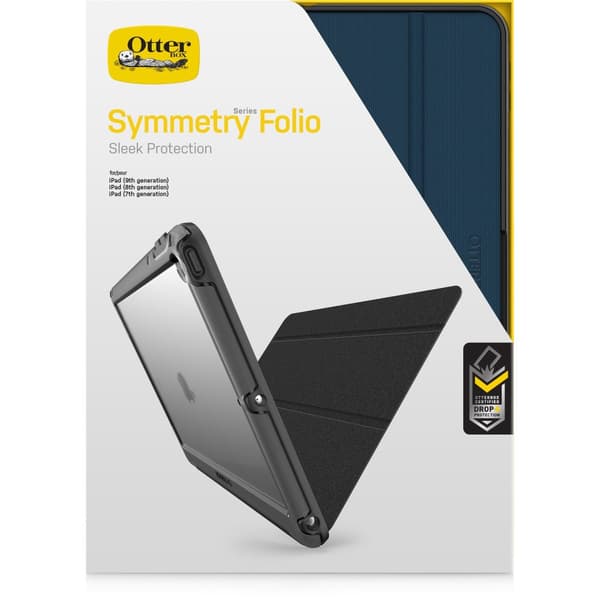 OtterBox Symmetry Series Folio - Kääntökuori tabletille - Polykarbonaatti, synteettiset kuidut - Coastal Evening - Apple 10,2" iPadille (7. sukupolvi,