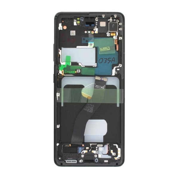 Samsung Galaxy S21 Ultra 5G Skärm med LCD Display Original - Svart