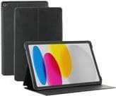 Mobilis RE.LIFE - Flip taske til tablet - med klap - blødt læder - sort - øko design - til Apple 10,9" iPad (10. generation) (068007)