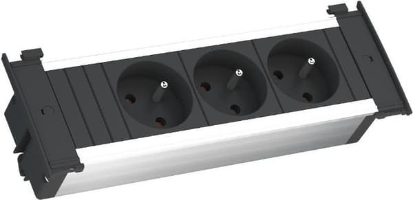 Bachmann KAPSA Small - strømskinne - indgang, indgang GST18i3 - udgangsforbindelser: 3 - 20 cm ledning Sort