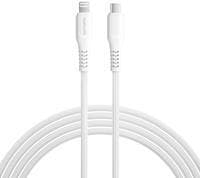 4smarts USB-C til Lightning-kabel RapidCord PD 30W 1,5 m hvid *MFi-certificeret (465592)