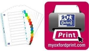 ELBA Mylar pahvirekisteri, numerot, DIN A4, värillinen, 12 osaa 1-12, värilliset kielekkeet, valmistettu kestävästä Mylar-pahvista - (M568587)