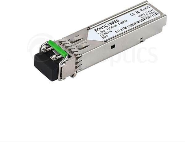 BlueOptics SFP-1G-ZX-160KM-AL-BO verkkolähetin-vastaanotinmoduuli kuituoptiikka 1250 Mbit/s (SFP-1G-ZX-160KM-AL-BO)