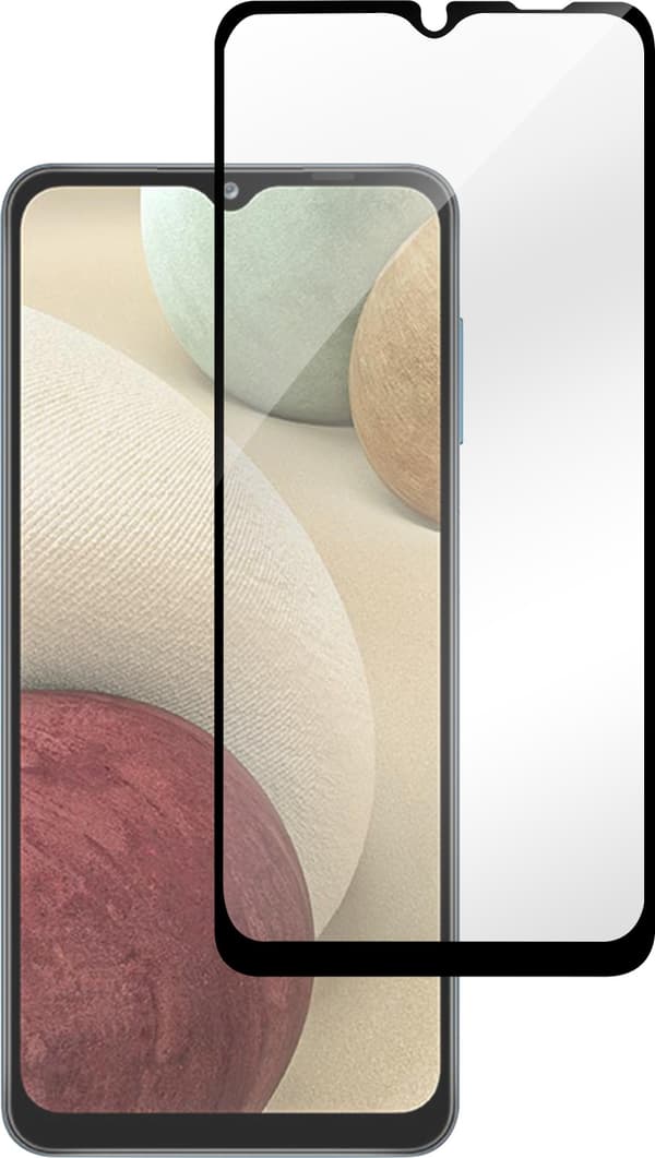 eSTUFF Samsung Galaxy A12 - Samsung - Galaxy A12/A32 5G - Kuiva levitys - Naarmuuntumaton - Särkymätön - Musta - Läpinäkyvä - 1 kpl (ES504067)