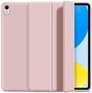 eSTUFF Denver - Flip-etui til tablet - polyurethan, blød termoplastisk polyurethan (TPU) - pink - til Apple 10,9" iPad (10. generation) (ES68203004-BU