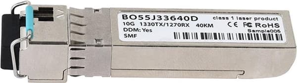 BlueOptics SFP-10G-BX-D-40KM-SW-BO nätverkstransceivermodul fiberoptik 10000 Mbit/s SFP+ (SFP-10G-BX-D-40KM-SW-BO)