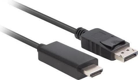 Lanberg CA-DPHD-11CC-0050-BK kabeladapter DisplayPort HDMI sort (CA-DPHD-11CC-0050-BK)