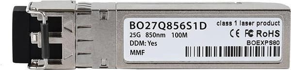 Kompatibel LANCOM 60171 BlueOptics© BO27Q856S1D SFP28 Transceiver, LC-Duplex, 25GBASE-SR, Multimode Fiber, 850nm, 100M, DDM, 0°C/+70°C (60171-BO)