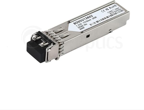 BlueOptics SFP-1G-MMF-2KM-F5-BO nätverkstransceivermodul fiberoptik 1250 Mbit/s (SFP-1G-MMF-2KM-F5-BO)