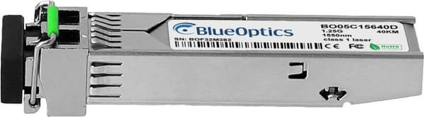 Yhteensopiva Sundray OM-SFP-Gigabit-Single-mode-40 BlueOptics BO05C15640D SFP-lähetin-vastaanotin, LC-Duplex, 1000BASE-EX, yksimuotokuitu, 1550nm, 40K