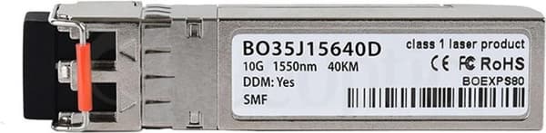 Kompatibel Edge Core ET5402-ER BlueOptics BO35J15640D SFP+ Transceiver, LC-Duplex, 10GBASE-ER, Singlemode Fiber, 1550nm, 40KM, 0°C/+70°C (ET5402-ER-BO