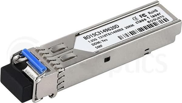 BlueOptics XCVR-010U31 nätverkstransceivermodul fiberoptisk 1250 Mbit/s SFP 1310 nm (XCVR-010U31-BO)