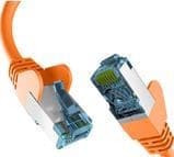 M-CABCat.7 råkabel ORANGE 2M RAW CAB RJ45 S/FTP LSZH 10GBIT CU LAN DSL (EC020200223)