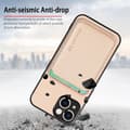 Miniatyrbillede 6 af 7: Bagcover med magsafe kortholder til iPhone 15 Plus - Beige