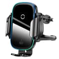 Miniatyrbillede 3 af 4: Bilholder Baseus Light Electric Holder med Qi induktiv lader sort