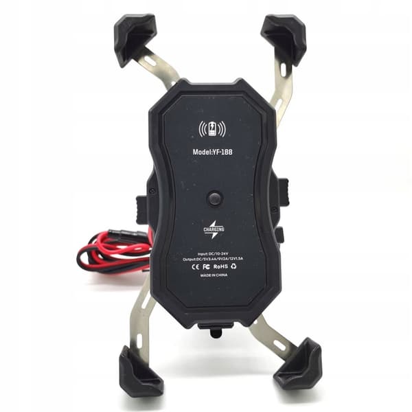 MOTORCYKEL TELEFONHOLDER FREEDCONN MC1W MED INDUKTIV OPLADER