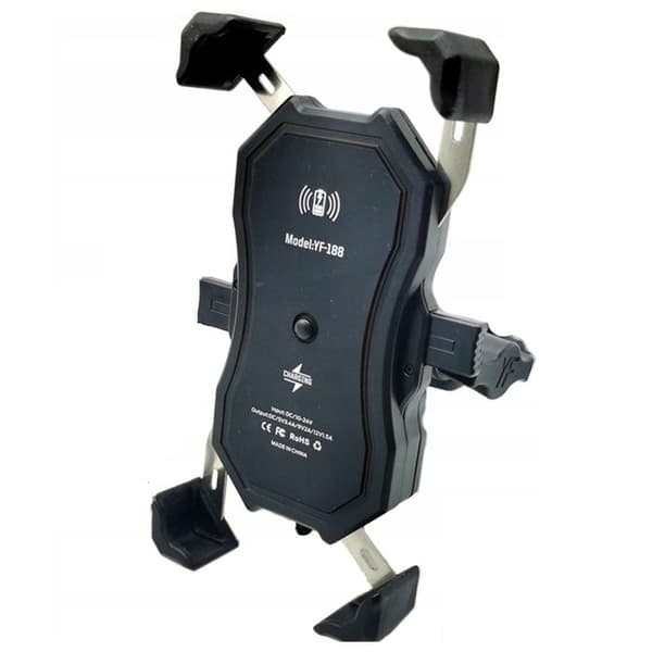 MOTORCYKEL TELEFONHOLDER FREEDCONN MC1W MED INDUKTIV OPLADER