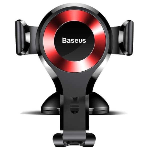 Gravity autoteline Baseus Osculum puhelimeen (punainen)