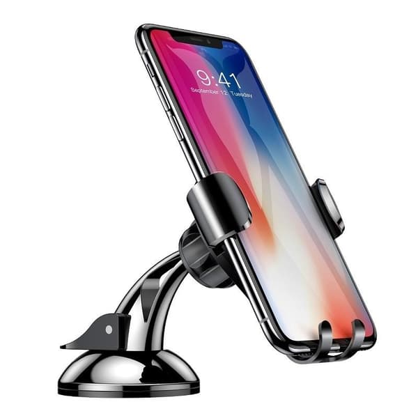 Gravity bilholder Baseus Osculum til telefon (sort)