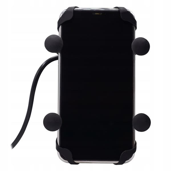 MOTORCYKEL TELEFONHOLDER FREEDCONN MC7C + BM2R HOVEDRØR TILBEHØR