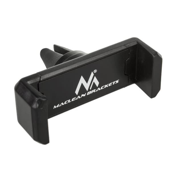 Maclean biltelefonholder, universal, til ventilationsgitter, min/max afstand: 54/87 mm materiale: Sort