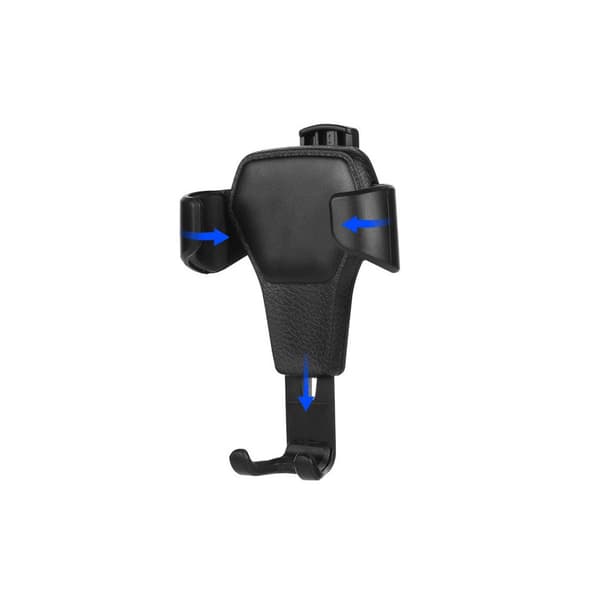 Gravity Mobil Holder til Fan Grille - Sort