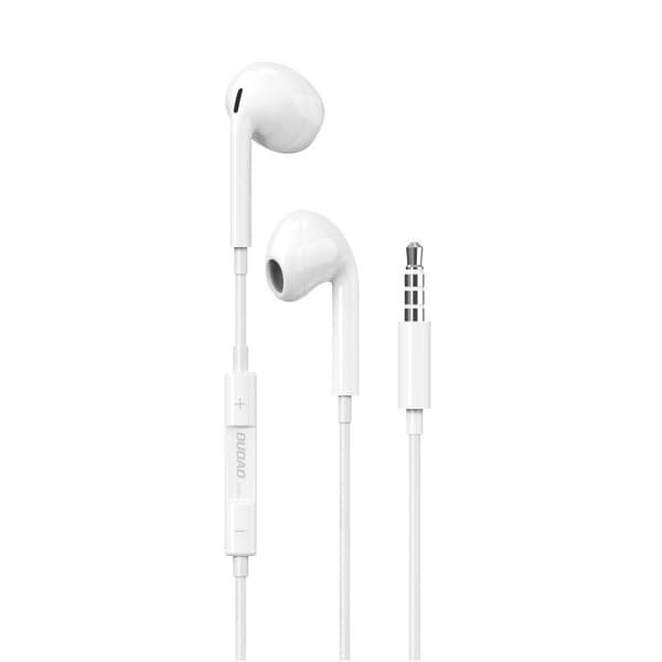 Dudao In-Ear -kuulokkeet 3,5 mm:n liittimellä - valkoinen