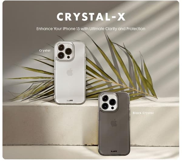 Ifølge International Crystal-X Impkt iPhone 15 Crystal Clear - Smartphone (L_IP23A_CX_UC)