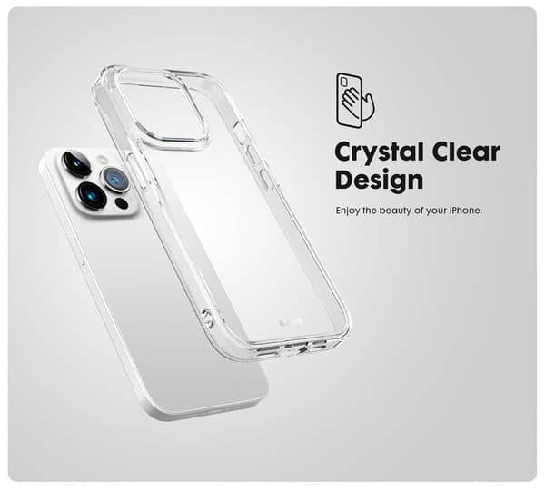 Ifølge International Crystal-X Impkt iPhone 15 Crystal Clear - Smartphone (L_IP23A_CX_UC)