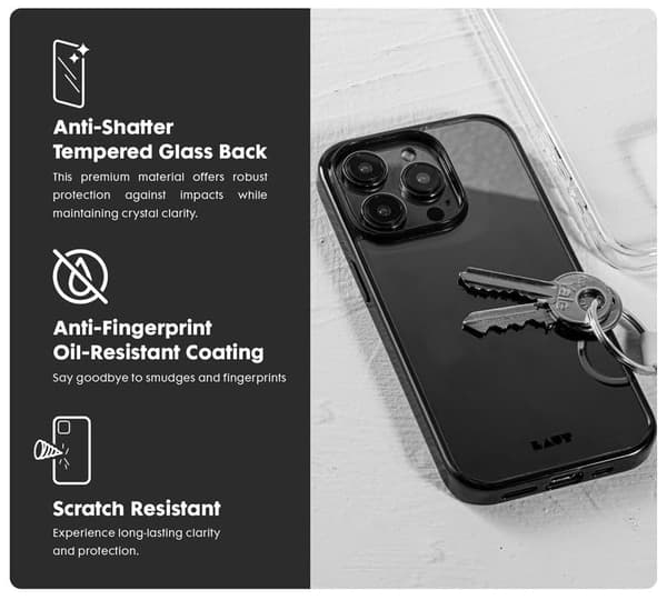 Ifølge International Crystal-X Impkt iPhone 15 Crystal Clear - Smartphone (L_IP23A_CX_UC)