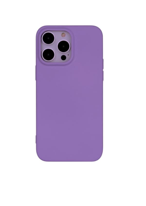 Silikonskal till iPhone 14 Pro Pastel lila