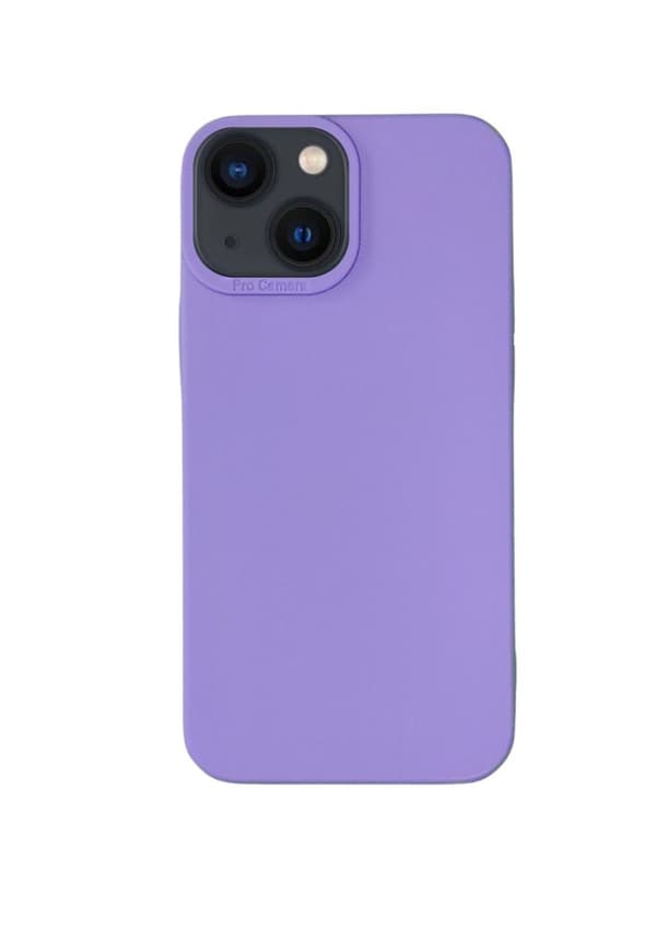 Silikonskal till iPhone 14 Plus Lila