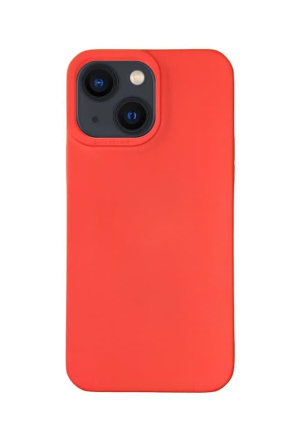 Silikonskal till iPhone 14 Skinande röd