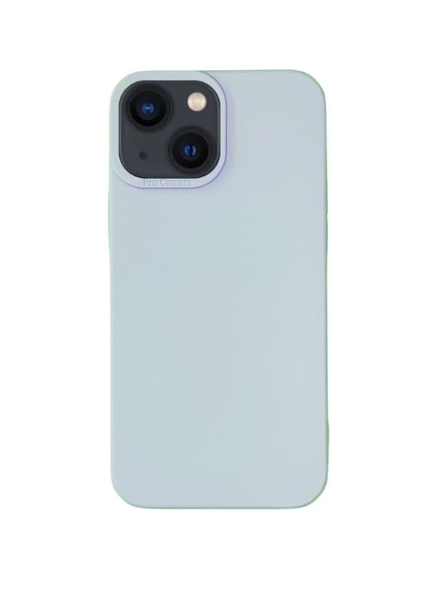 Silikonskal till iPhone 14 Askgrå