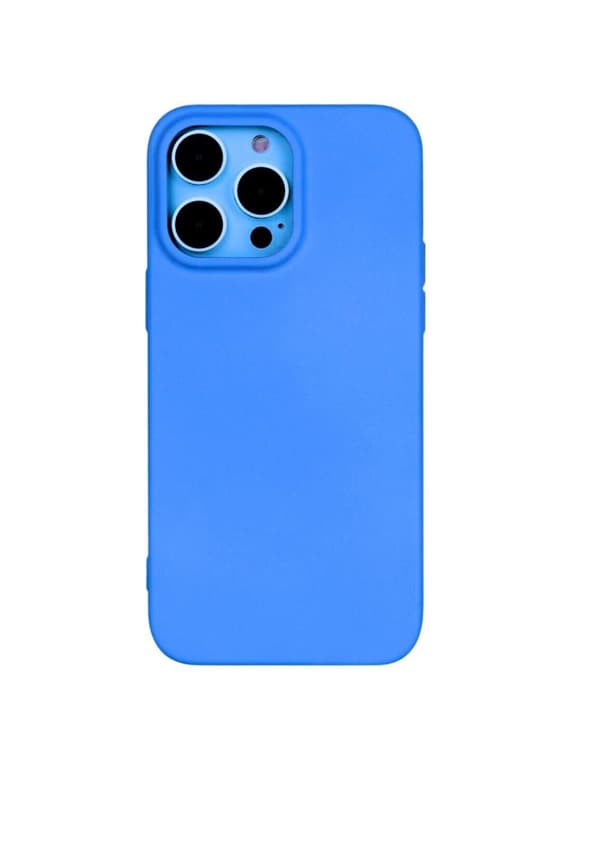 Silikonskal till iPhone 13 Pro Max Blå