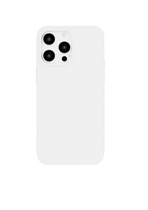 Silikonskal till iPhone 13 Pro Max Vit