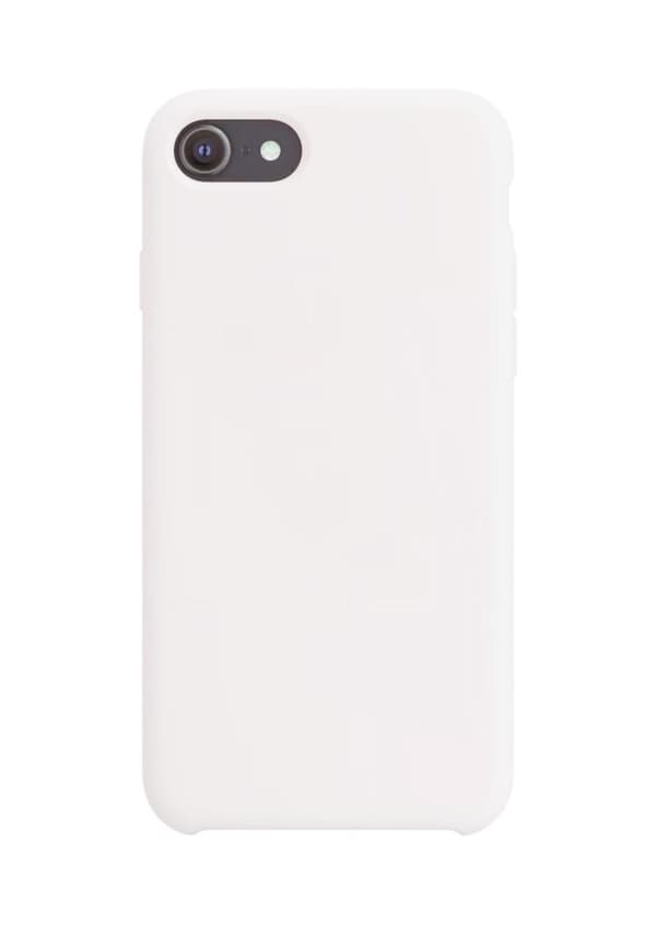 Silikonskal till iPhone SE (3rd generation) Vit