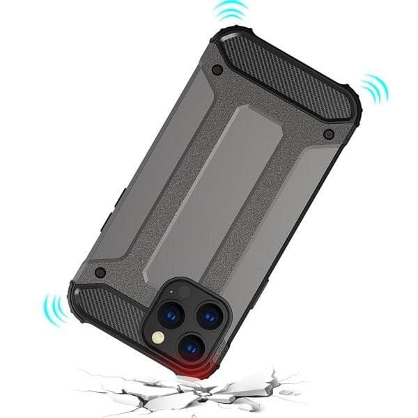 Hybrid Armor Pansarskal iPhone 14 Pro - Blå