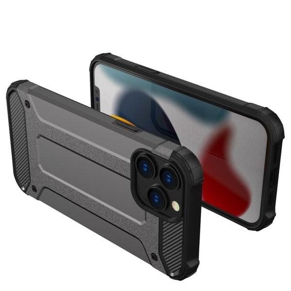 Hybrid Armor Pansarskal iPhone 14 Pro - Blå