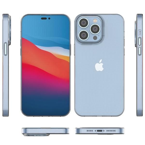 Ultra Clear Flexibelt Skal iPhone 14 Pro Max- Transparent