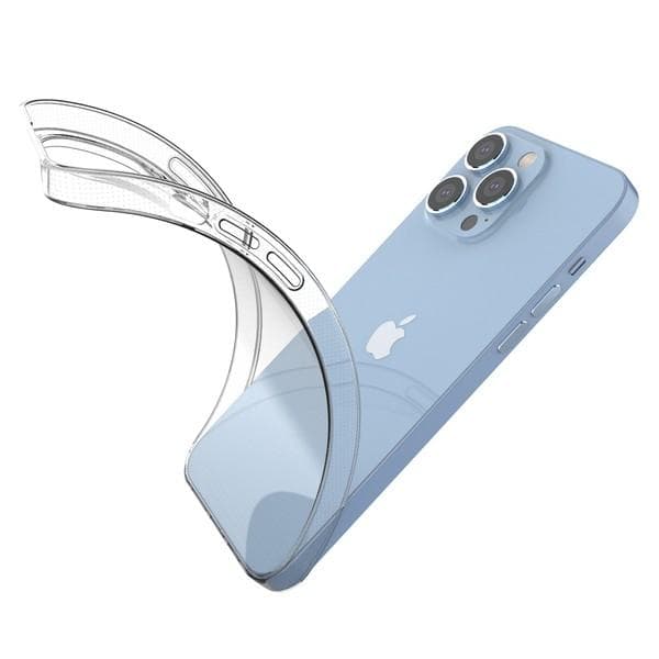 Ultra Clear Flexibelt Skal iPhone 14 Pro Max- Transparent