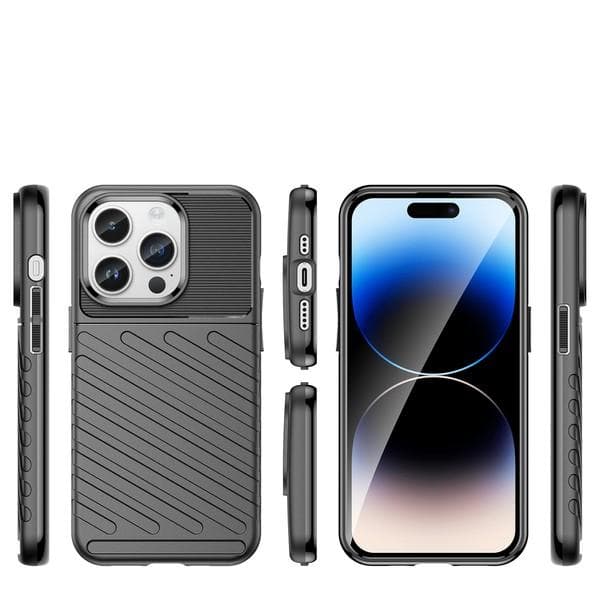 Thunder Case Pansarskal iPhone 14 Pro Max - Svart
