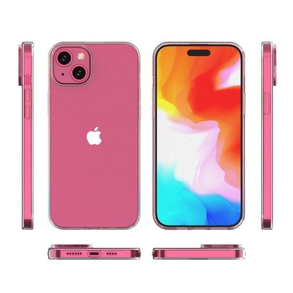 Ultra Clear Flexibelt Skal iPhone 15 Plus - Transparent
